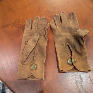 Antique Children's leather gloves